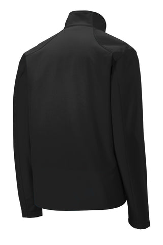 Port Authority Back-Block Soft Shell Jacket (Black/ Black)