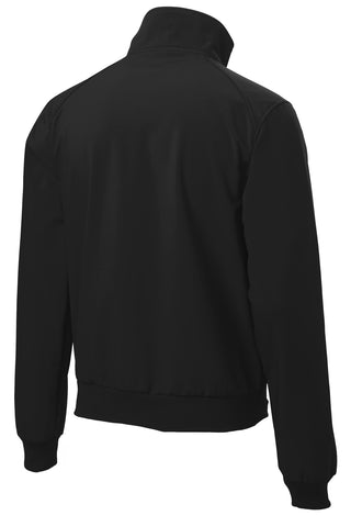 Port Authority Soft Shell Bomber Jacket (Black)