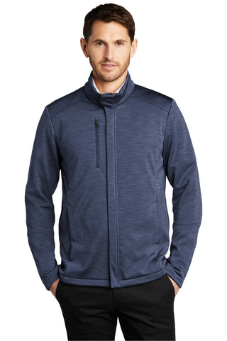 Port Authority Stream Soft Shell Jacket (Dress Blue Navy Heather)