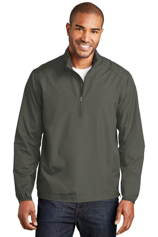 Port Authority Zephyr 1/2-Zip Pullover (Grey Steel)