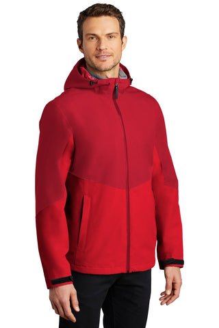 Port Authority Tech Rain Jacket (Sangria/ True Red)