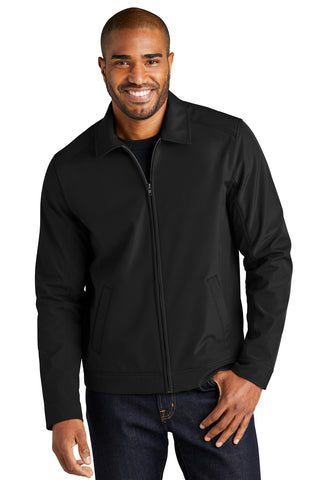 Port Authority Mechanic Soft Shell Jacket (Black)