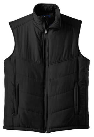 Port Authority Puffy Vest (Black/ Black)