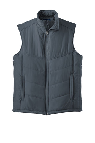 Port Authority Puffy Vest (Dark Slate/ Black)