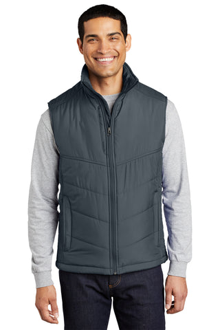 Port Authority Puffy Vest (Dark Slate/ Black)