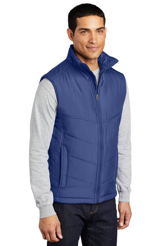 Port Authority Puffy Vest (Mediterranean Blue/ Black)