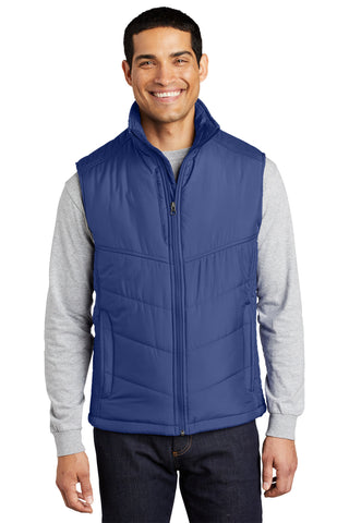 Port Authority Puffy Vest (Mediterranean Blue/ Black)