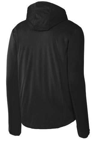 Port Authority Active Hooded Soft Shell Jacket (Deep Black)