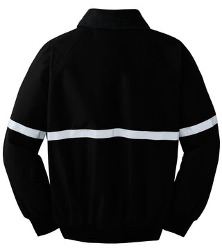 Port Authority Challenger Jacket with Reflective Taping (True Black/ True Black/ Reflective)