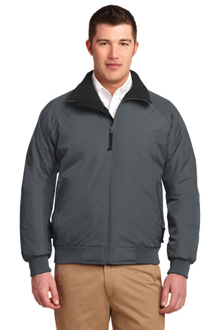 Port Authority Challenger Jacket (Steel Grey/ True Black)