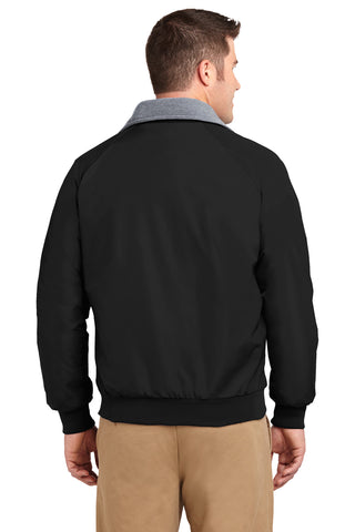 Port Authority Challenger Jacket (True Black/ Grey Heather)