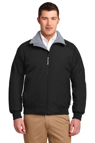 Port Authority Challenger Jacket (True Black/ Grey Heather)