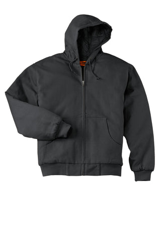 CornerStone Duck Cloth Hooded Work Jacket (Charcoal)