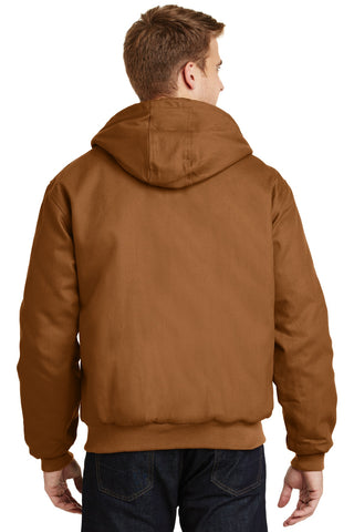 CornerStone Duck Cloth Hooded Work Jacket (Duck Brown)