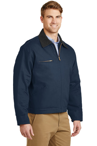 CornerStone Duck Cloth Work Jacket (Navy/ Black)