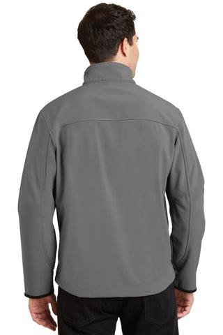 Port Authority Glacier Soft Shell Jacket (Smoke Grey/ Chrome)