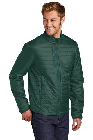 Port Authority Packable Puffy Jacket (Tree Green/ Marine Green)