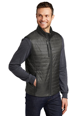 Port Authority Packable Puffy Vest (Sterling Grey/ Graphite)