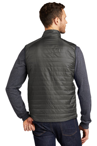 Port Authority Packable Puffy Vest (Sterling Grey/ Graphite)