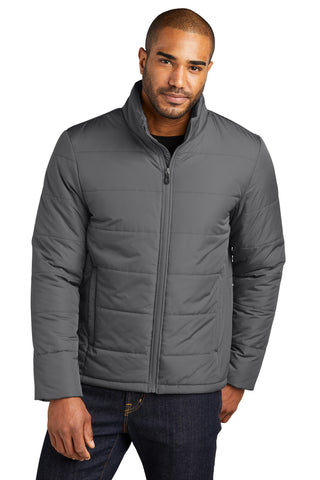 Port Authority Puffer Jacket (Shadow Grey)