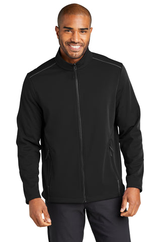 Port Authority Collective Tech Soft Shell Jacket (Deep Black)