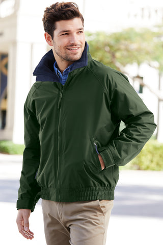 Port Authority Competitor Jacket (True Navy/ Grey Heather)