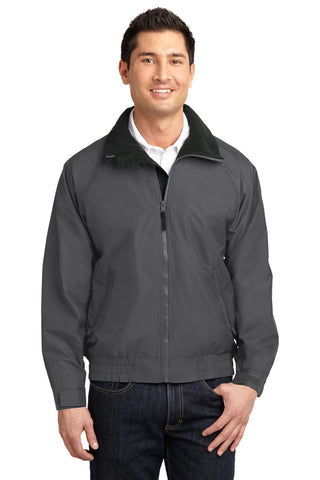 Port Authority Competitor Jacket (Deep Smoke/ Black)