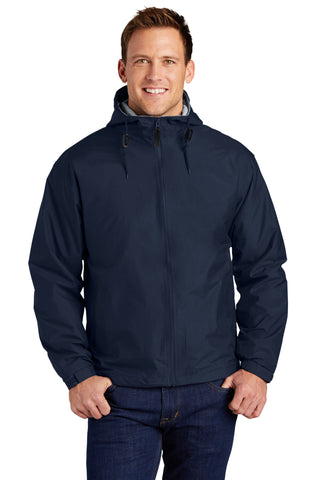 Port Authority Team Jacket (Bright Navy/ Light Oxford)