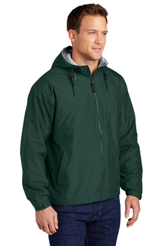 Port Authority Team Jacket (Hunter/ Light Oxford)