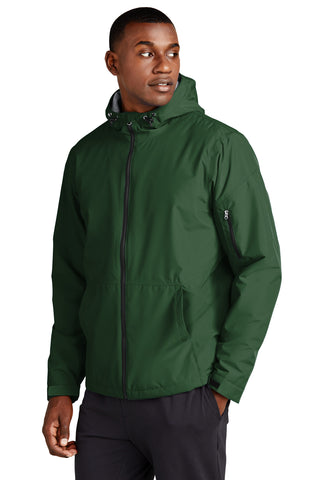 Sport-Tek Waterproof Insulated Jacket (Forest Green)