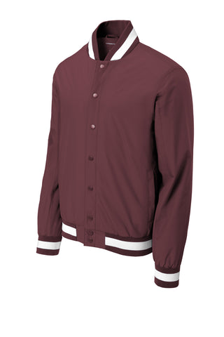 Sport-Tek Insulated Varsity Jacket (Maroon)