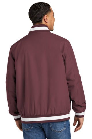 Sport-Tek Insulated Varsity Jacket (Maroon)