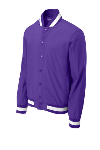 Sport-Tek Insulated Varsity Jacket (Purple)
