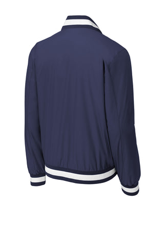 Sport-Tek Insulated Varsity Jacket (True Navy)