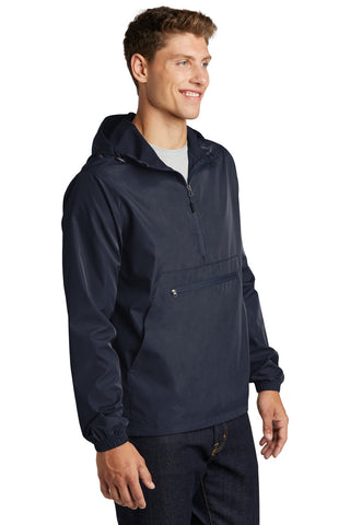 Sport-Tek Packable Anorak (True Navy)