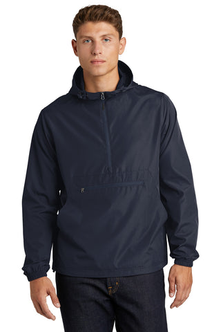 Sport-Tek Packable Anorak (True Navy)