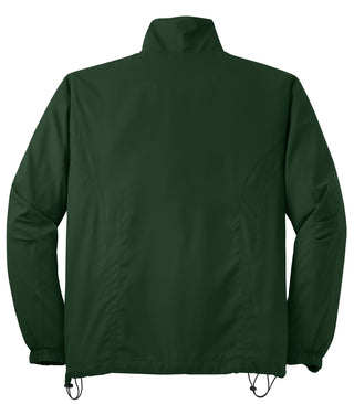 Sport-Tek Full-Zip Wind Jacket (Forest Green)