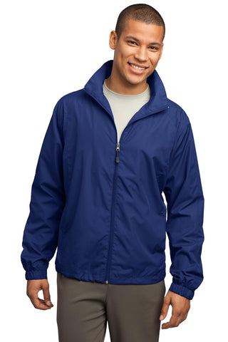 Sport-Tek Full-Zip Wind Jacket (True Royal)