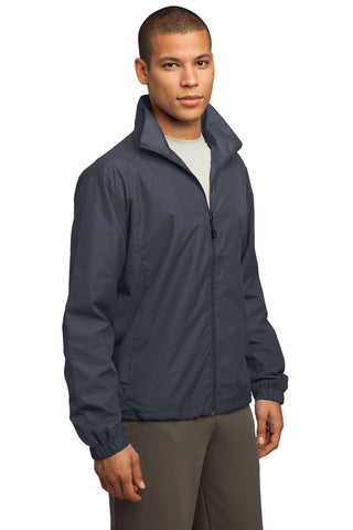 Sport-Tek Full-Zip Wind Jacket (Graphite)