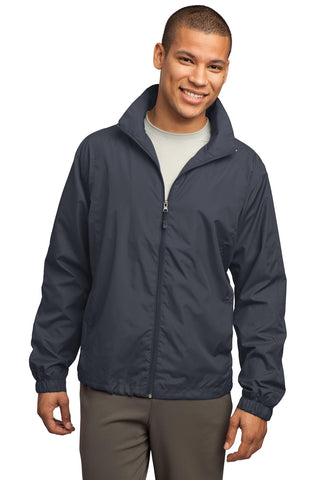 Sport-Tek Full-Zip Wind Jacket (Graphite)