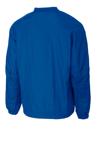 Sport-Tek V-Neck Raglan Wind Shirt (True Royal)