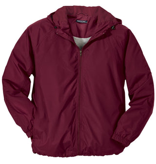 Sport-Tek Hooded Raglan Jacket (Maroon)