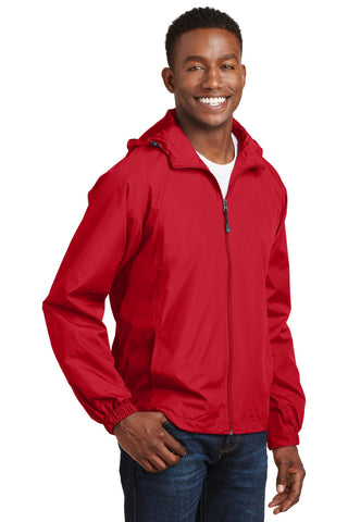 Sport-Tek Hooded Raglan Jacket (True Red)