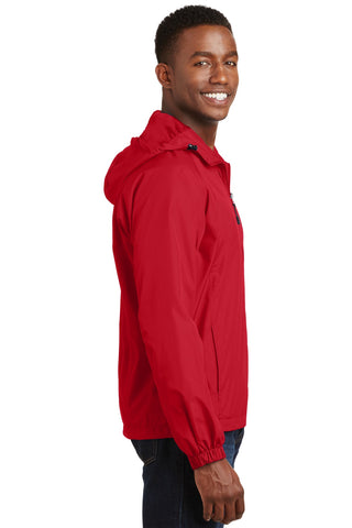 Sport-Tek Hooded Raglan Jacket (True Red)