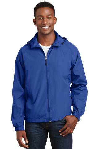 Sport-Tek Hooded Raglan Jacket (True Royal)