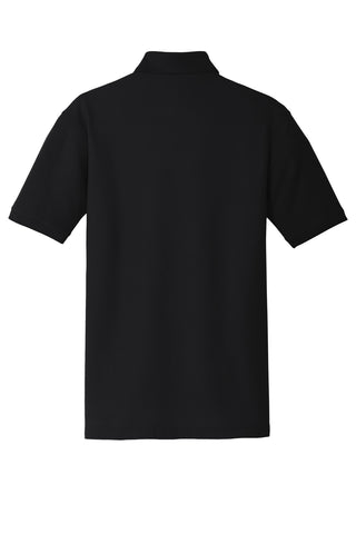 Port Authority Core Classic Pique Pocket Polo (Deep Black)