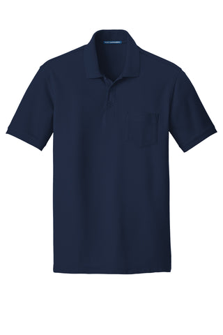 Port Authority Core Classic Pique Pocket Polo (River Blue Navy)