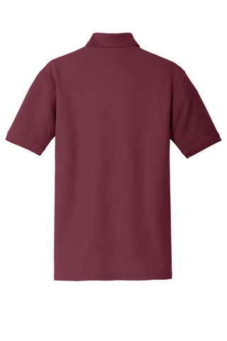 Port Authority Core Classic Pique Polo (Burgundy)