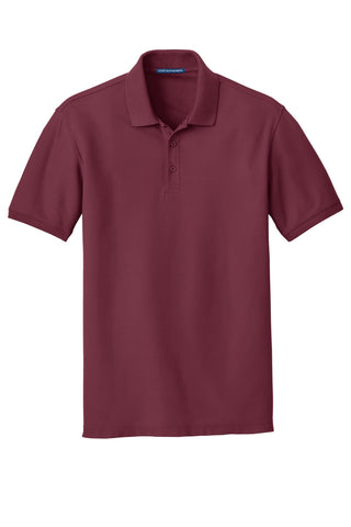 Port Authority Core Classic Pique Polo (Burgundy)