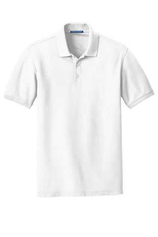 Port Authority Core Classic Pique Polo (White)